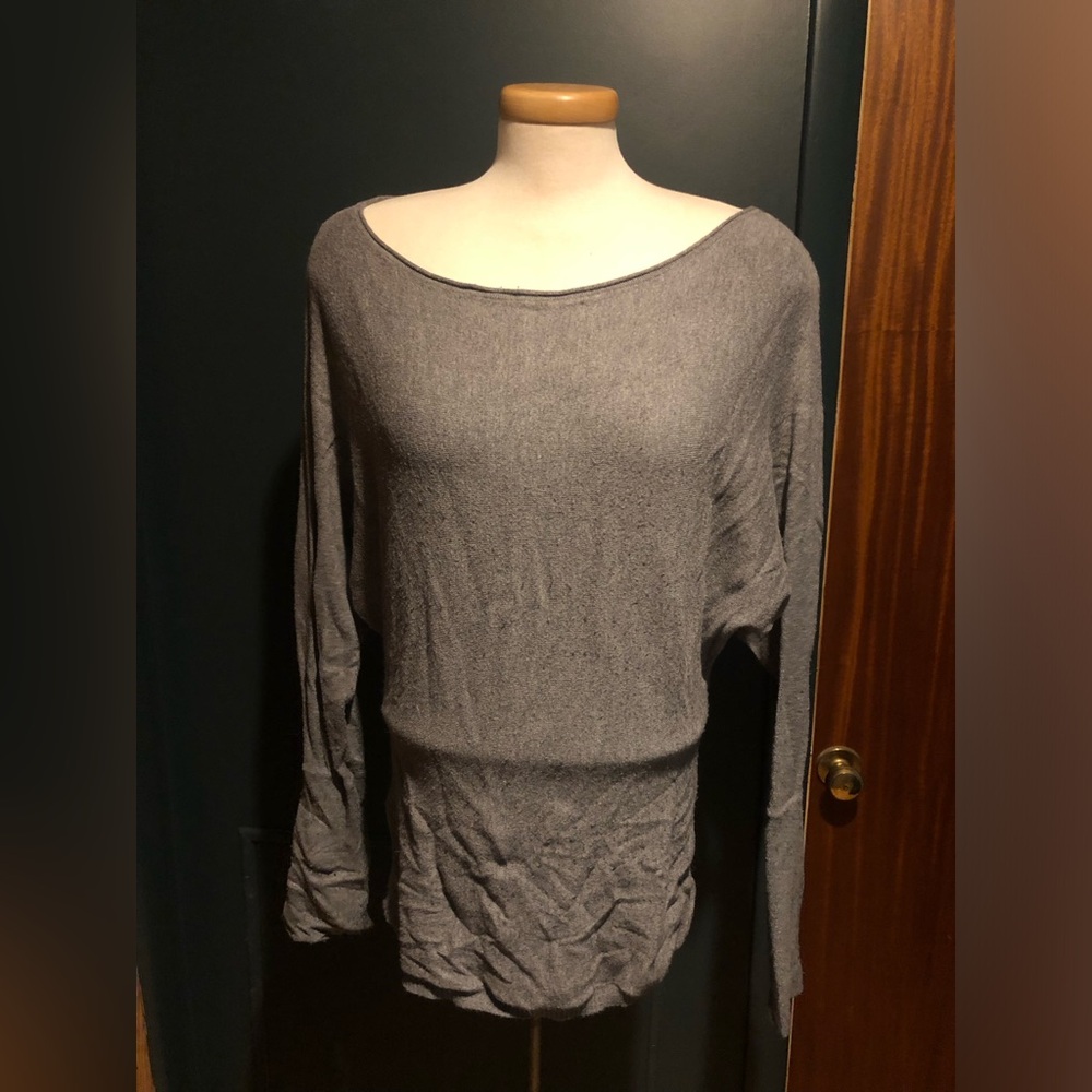 Off Shoulder Bat Wing Women's Sweater
